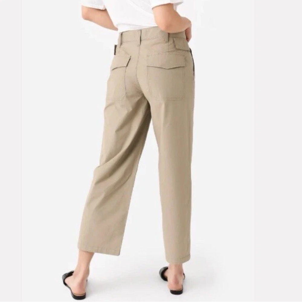 AGOLDE Daria Utility Pant Wide Leg High Rise Cropped in Drab Size 31 Women's - Picture 3 of 9